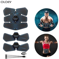 muscle electro stimulator abs electrostimulator abdominal ems electric massager training apparatus fitness machine building body