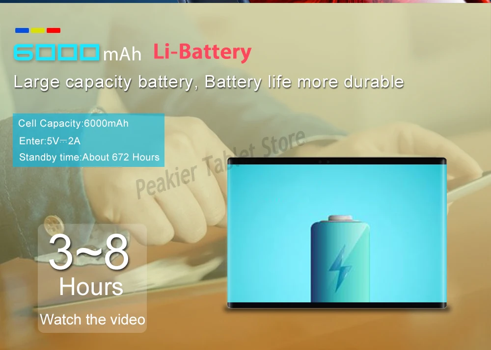 10-дюймовый планшетный ПК Octa Core 128G Планшеты Android 9,0 Wi-Fi Bluetooth gps 3g 4 аппарат не привязан к оператору сотовой связи Телефонный звонок Dual SIM 10,1 дюймов tabets