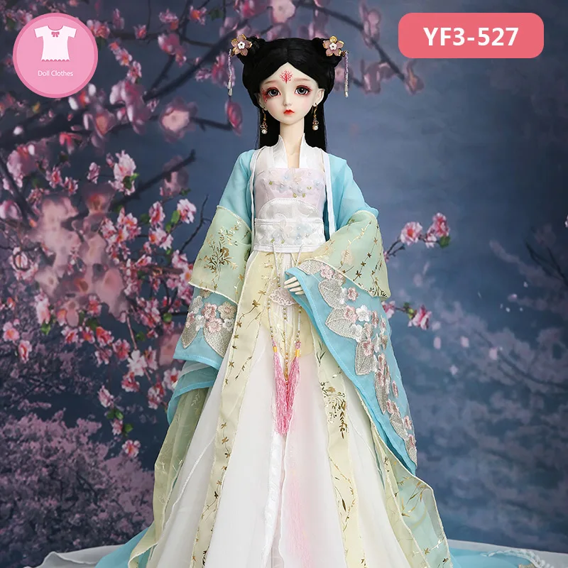 BJD Одежда для девочек 1/3 BJD SD сексуальное платье Красивая кукольная одежда ремонт тела OUENEIFS luodoll
