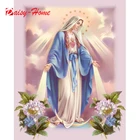 5D алмазная живопись, персонаж, религия, Иисус, мать Дева Мария, ручная работа, подарок, вышивка