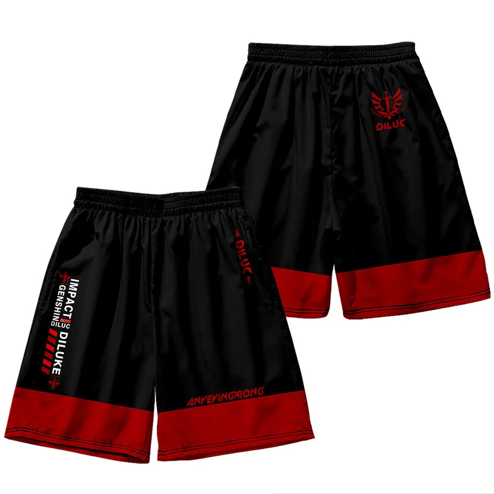 

2021 new original god shorts, children's shorts, beach pants, 3D printing,