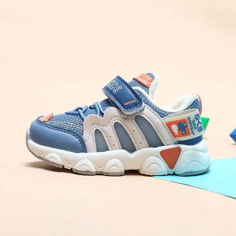 

Kushyshoo Baby Sneakers 2020 Fashion Hook & Loop Mesh Breathable Children Shoes Non-slip Heighten Thicken Bottom Running Shoes