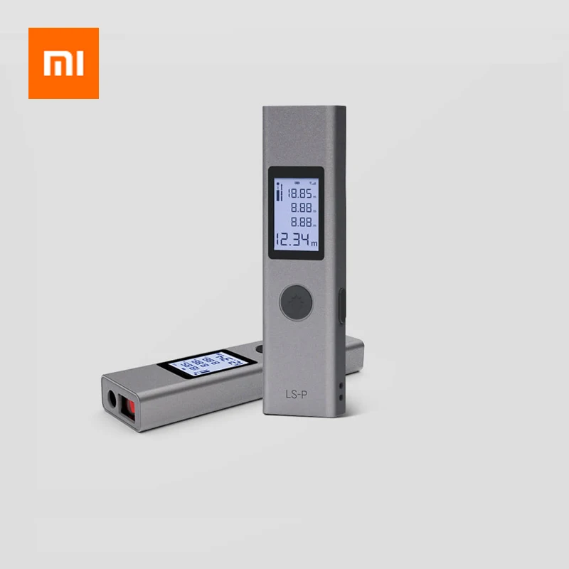 Лазерный дальномер Xiaomi 40 м высокоточный портативный ручной USB измеритель