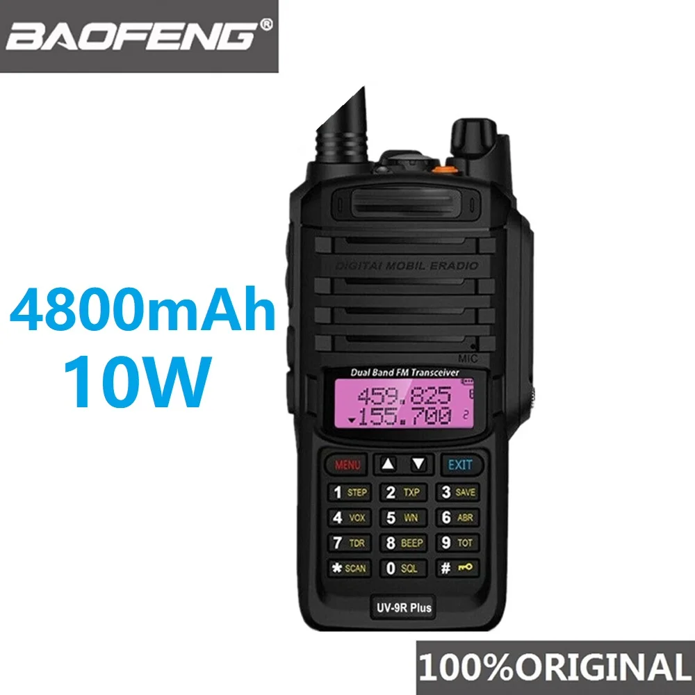 Новинка 2020 водонепроницаемая рация Baofeng UV 9R Plus IP67 10 Вт высокомощная CB Ham