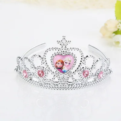 Замороженная Корона мягкого плюша Аксессуары для куклы Эльзы и принцессы Анны из