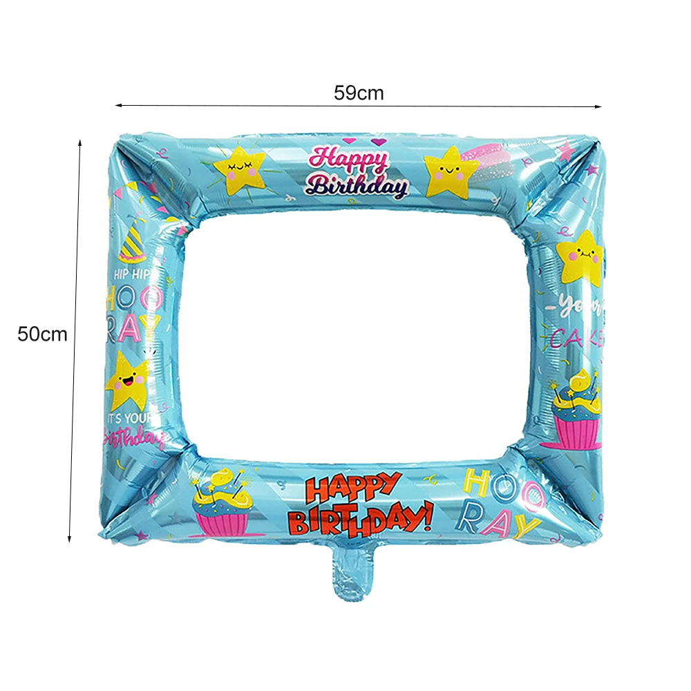 Фоторамка для детского дня рождения фольгированный пленочный шарик украшения