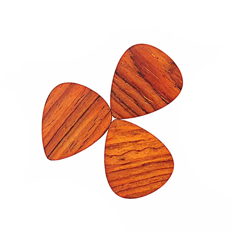 3pcs Guitar Pick Durable Prime Wooden Parts for Bass | Спорт и развлечения