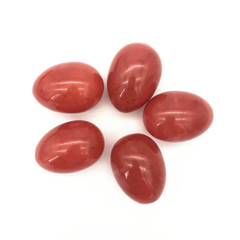 1 шт. большой размер красный арбуз кварц Кристалл яйцо в форме камни лечебные