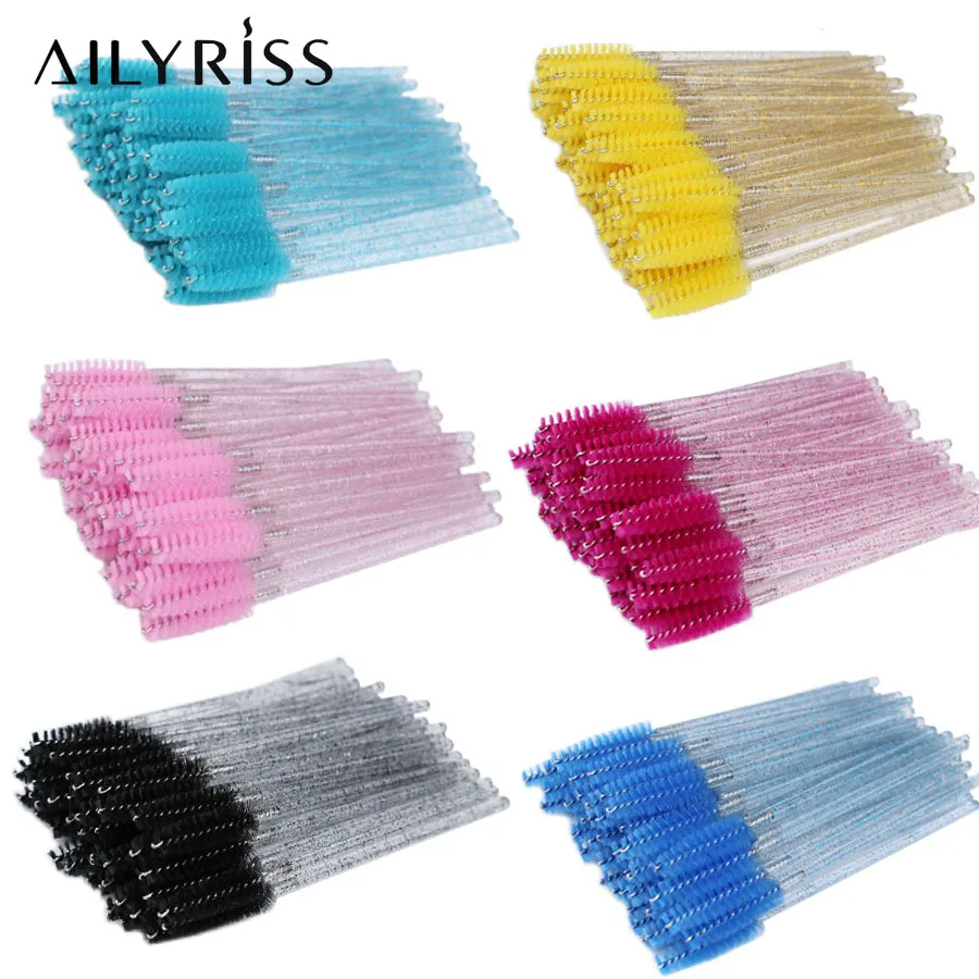 

25Pcs/Pack Disposable Eyelash Brushes Eye Lashes Cosmetic Brush Mascara Wands Eyelashes Extension Tool Spoolers Makeup Tools