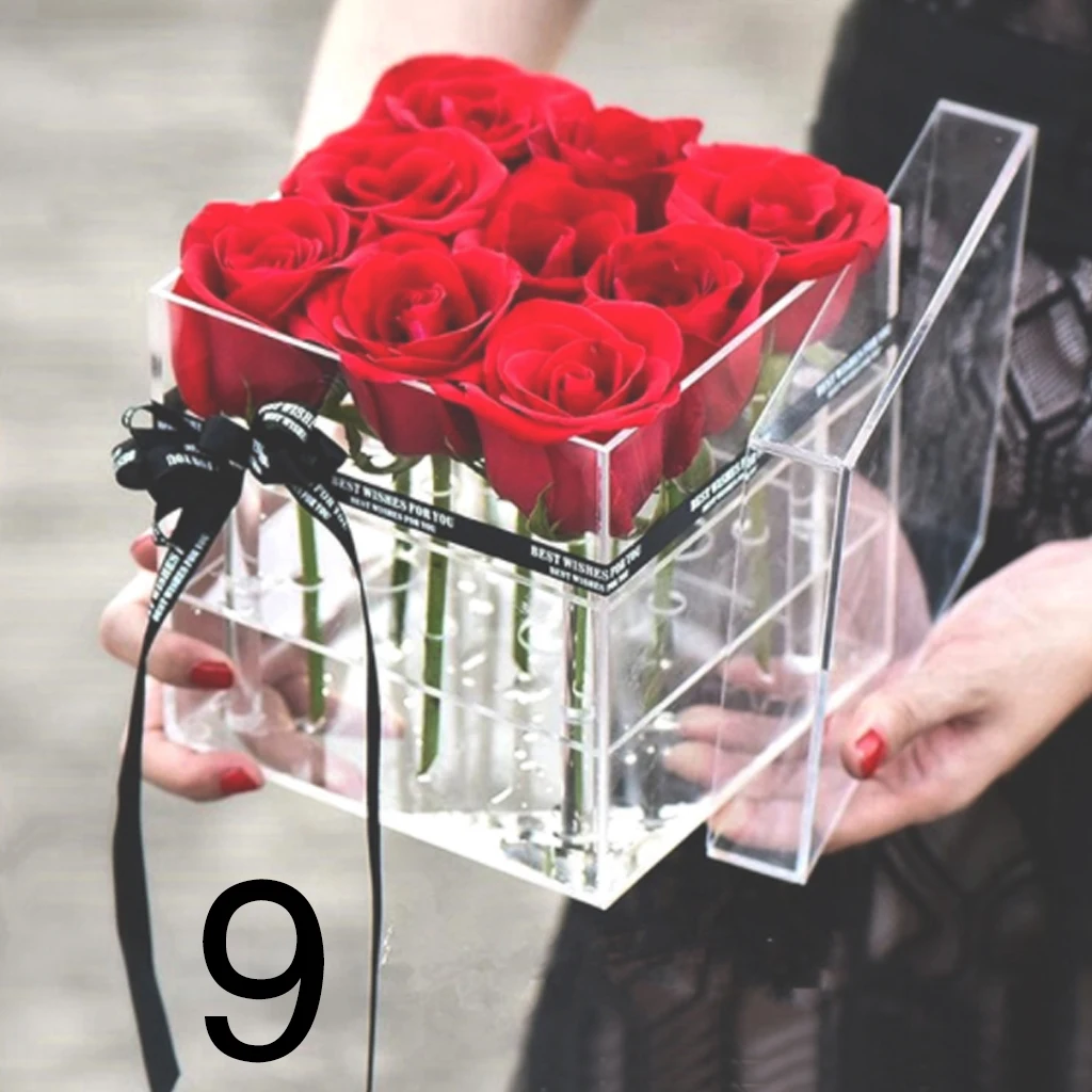 Акриловый прозрачный многофункциональный органайзер коробка для хранения