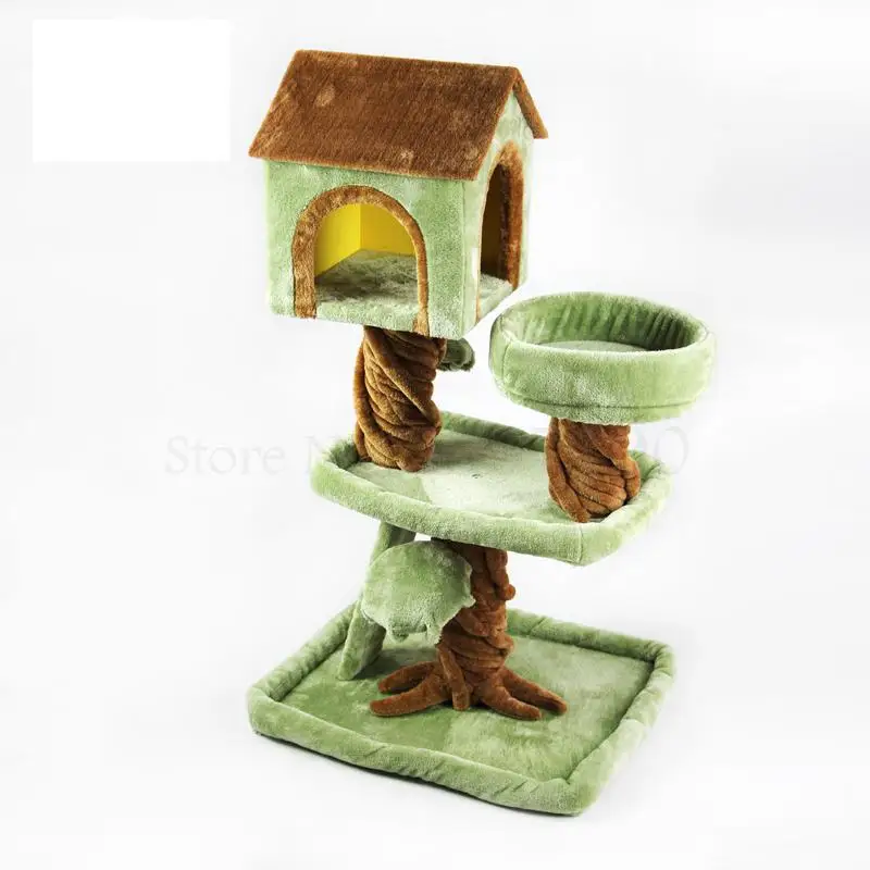 Большая рамка для скалолазания на дереве колонна прыжков кошачьих гнездах