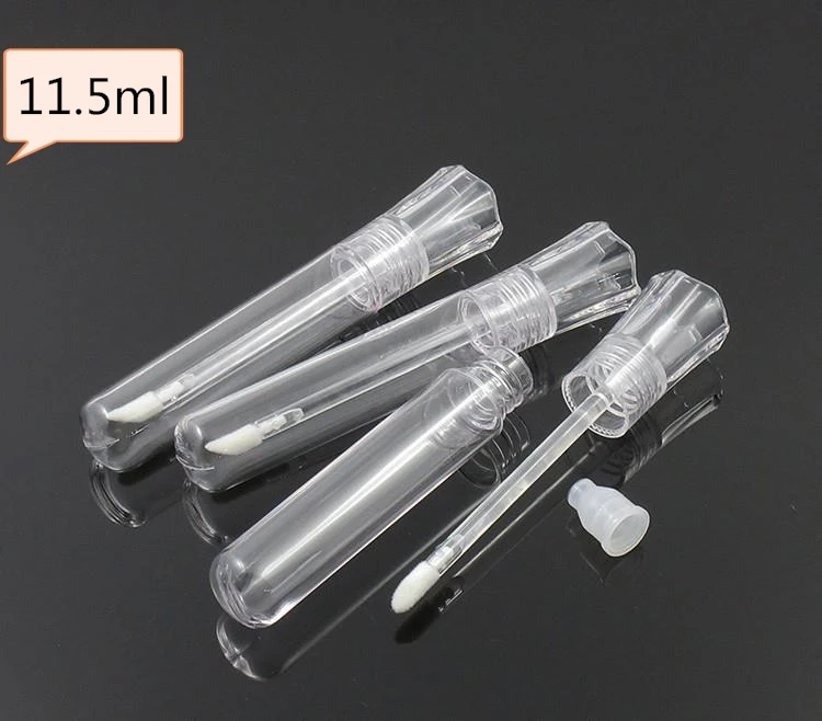 

11.5ml Lip Cute Bottle Empty Cosmetic Container Tube Travel Gloss Pretty Empty Clear Lip Containers For Makeup SN2984