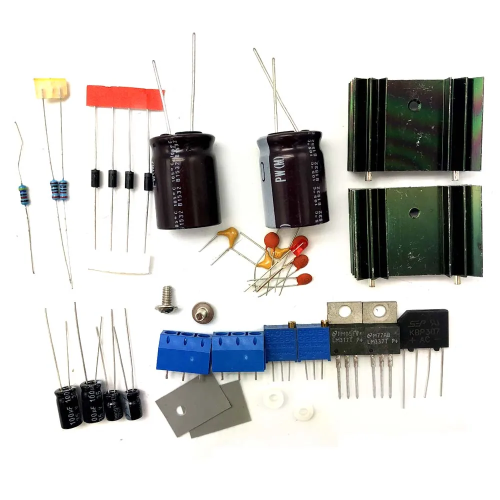 Lusya DIY Наборы LM317t LM337t линейным регулированием постоянного тока Питание