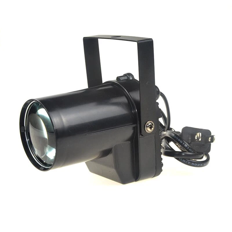 Миниатюрный светодиодный сценический светильник PinSpot 5 Вт/светодиодный с