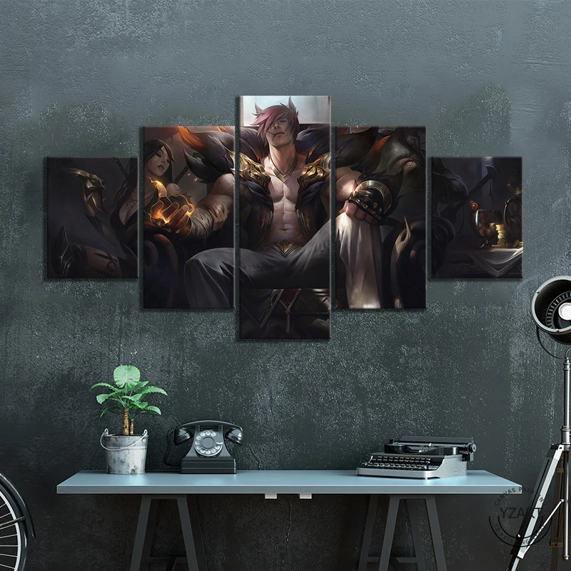 

League Of Legends Sett Poster Modern Home Wall Decor Canvas Picture Art HD Print Painting On Canvas Artwork