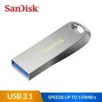 sandisk ultra luxe usb flash drive 16gb 32gb 64gb 128gb 256gb usb3 1 gen 1pen drives 150mbs flash disk for desktop pc