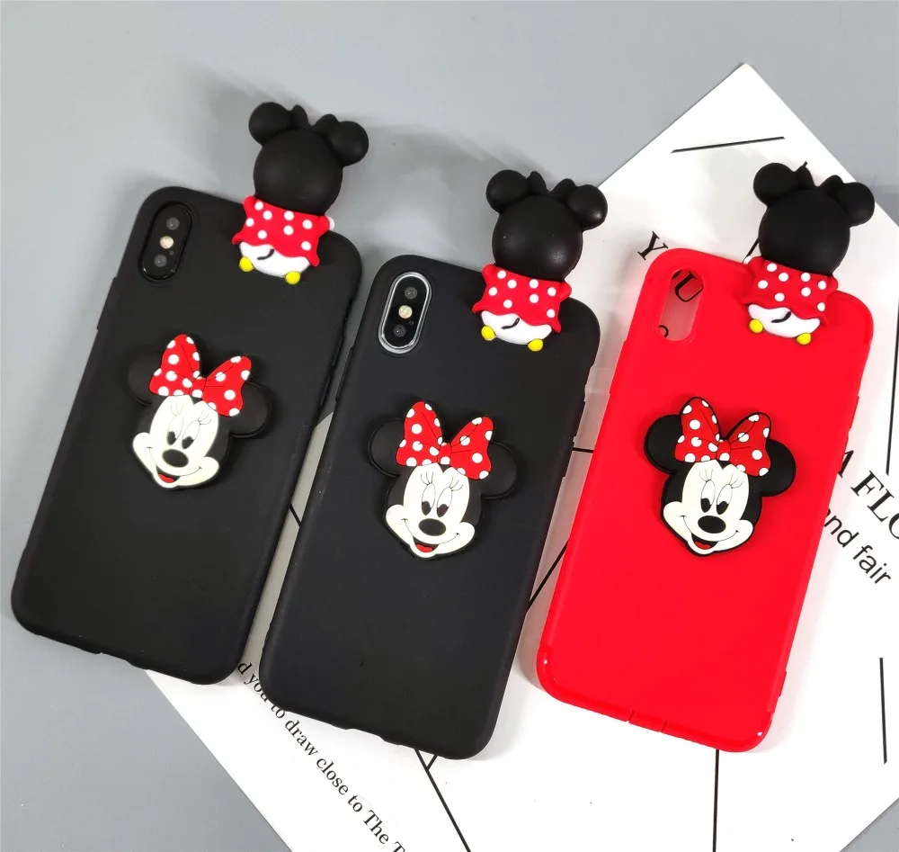 Мультфильм 3D маленький Стич куклы чехол для samsung Galaxy A70 A60 A50 A40 A30 A20 A10 M10 M20 M30 Карамельный цвет Мягкий ТПУ чехол для телефона
