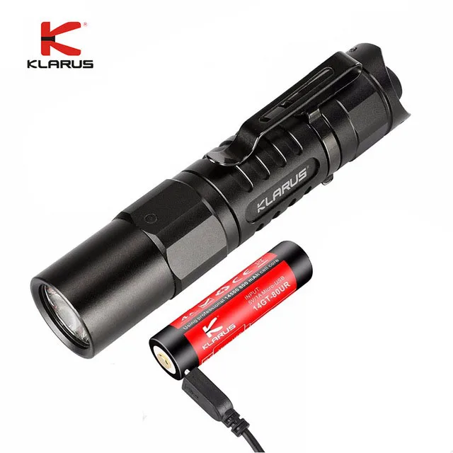 Klarus XT1A светодиодный фонарик CREE XP L HD V6 1000 люмен тактический компактный ручной с