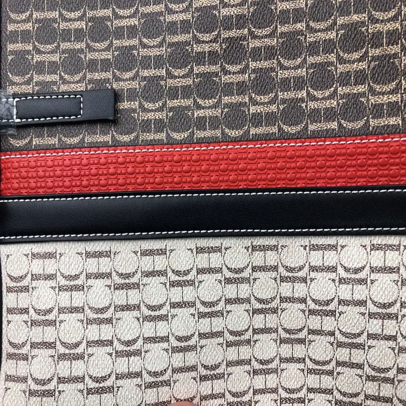 

Women Sac Genuine Leather Bucket Handbags Famous Brand Designer Purses Satchels 2021 New Fashion CH Print Stripe Shopping Totes