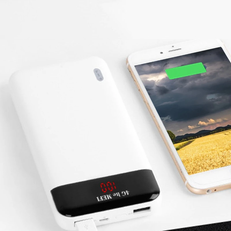 

4G LTE WiFi Router MiFi Smart Router 150Mbps Mobile WiFi Up to 10 Users with 15000 MAh Power Bank for Phone