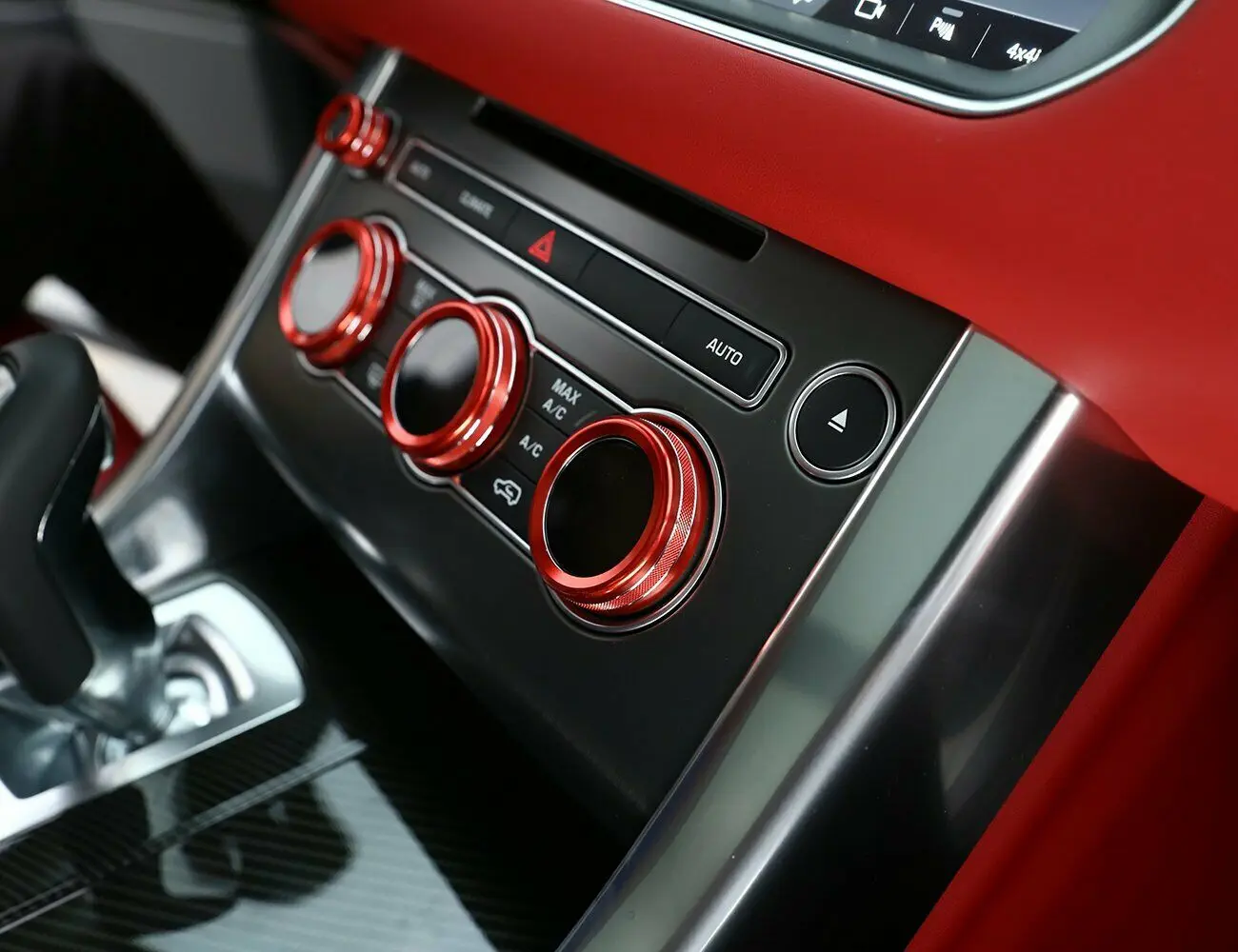 Красное кольцо для кондиционера Range Rover Sport Vogue 2014 2017|Лепнина интерьера| |