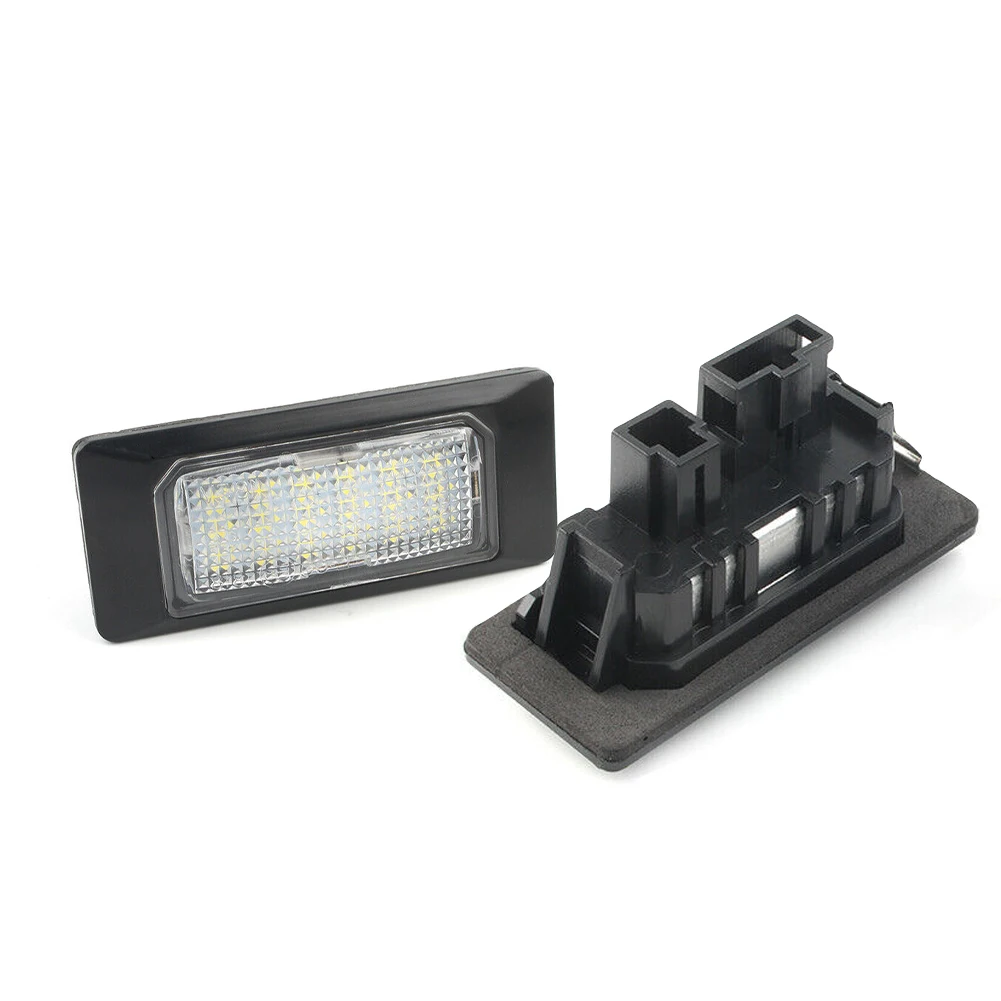 

2pcs Car LED License Plate Light For Audi A1 A6 A7 TT Volkswagen VW Golf 6 Passat B6 B7 Polo 4D Jetta MK6 Touran Touareg