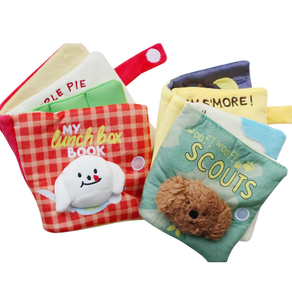 Интерактивные игрушки для собак милая пищалка со скрытой едой игрушка чтения