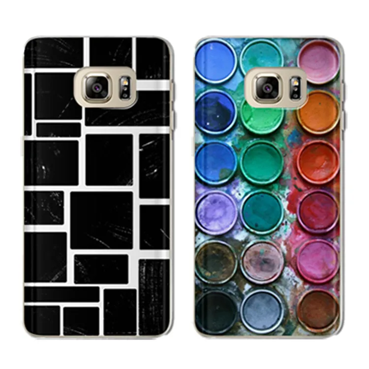 Fashion Black White Stripe Grid Cubes Phone Case For Samsung Galaxy S9 S8 S7 S6 Edge Plus S10E Note 8 9 Plaid Soft Cover |