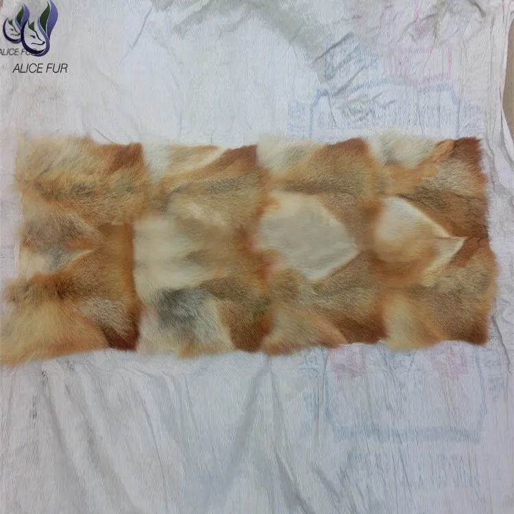 Оптовая продажа тарелок из натуральной кожи Красной лисы/тарелка лисьего меха|fur