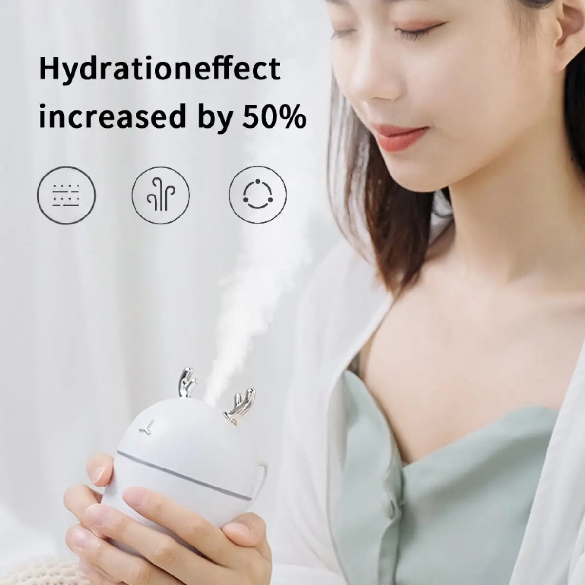 

Mini Car Humidifier USB Auto Household Bedroom Portable Air Aromatherapy Purification Sprayer Water Replenishing Instrument