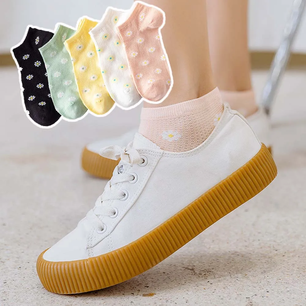 Весенне-летние женские носки-лодочки низкие носки модные маленькие невидимые с