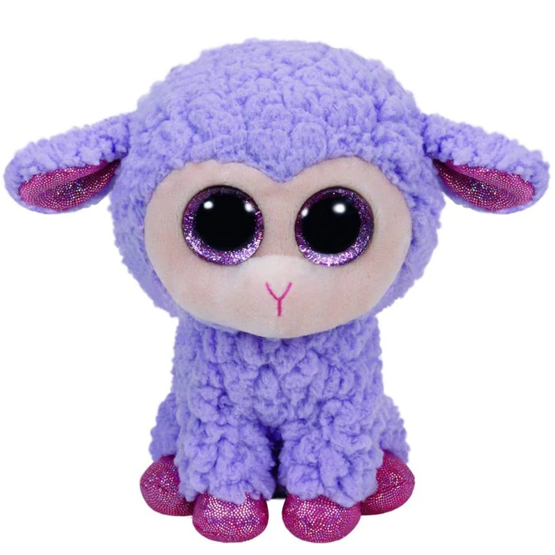 Ty Beanie плюшевая игрушка с изображением аниме ягненка Дария лаванда малыши