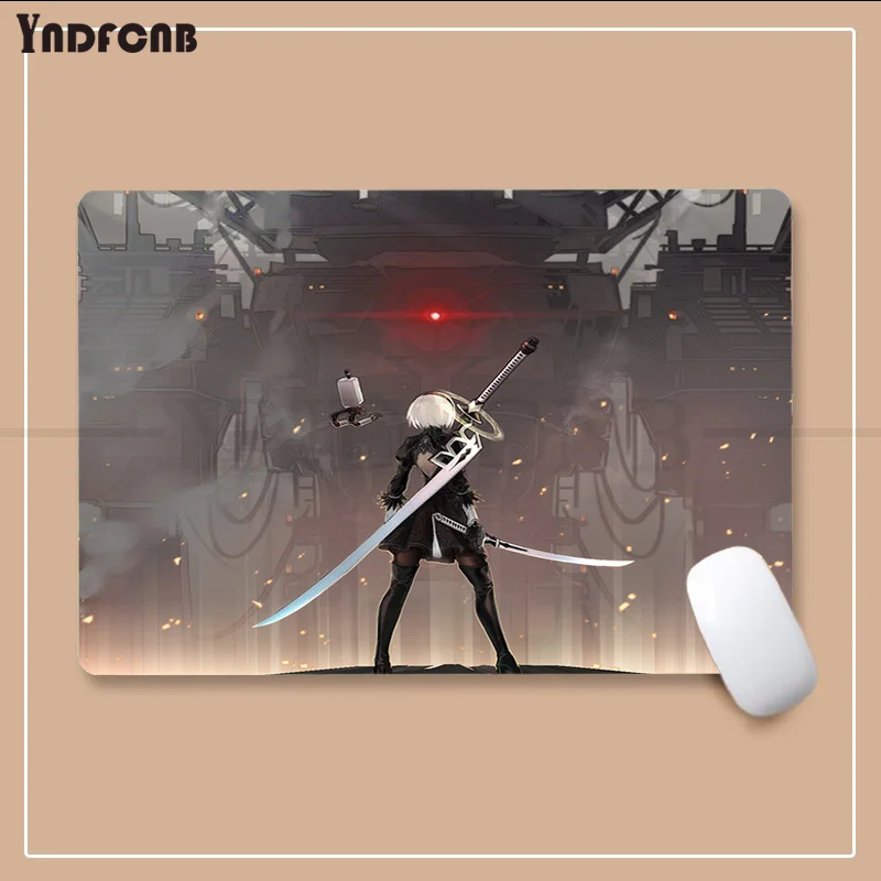 

YNDFCNB New game NieR Automata YoRHa Durable Rubber Mouse Mat Pad Smooth Writing Pad Desktops Mate gaming mouse pad
