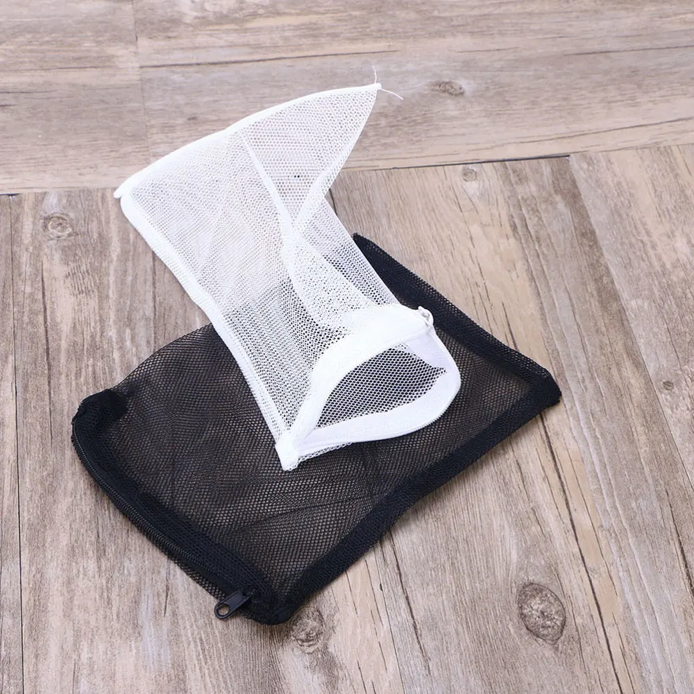 16 шт. фильтр-мешок на молнии сетчатый мешок для аквариума фильтр керамического