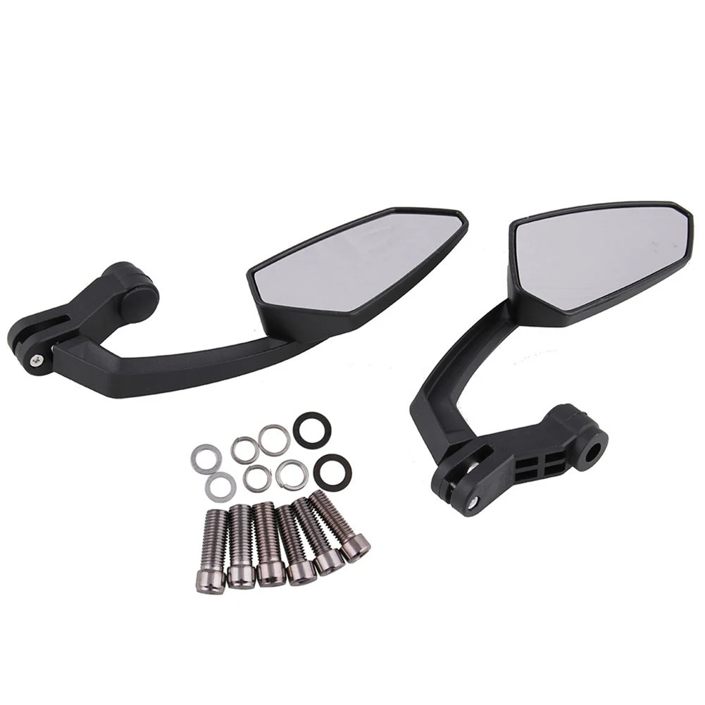 

Motorcycle Reversing Side Mirrors Rear View Side Mirrors Blind for Honda Grom Kawasaki Suzuki Yamaha FZ1 FZ6 FZ6R YZF R1 R6 R6S