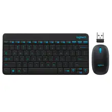 Logitech MK245 Nano Keyboard Mouse Combo Gaming Laptop PC Clavier Gamer Original Waterproof Ergonomics Keyboards Mouse Set