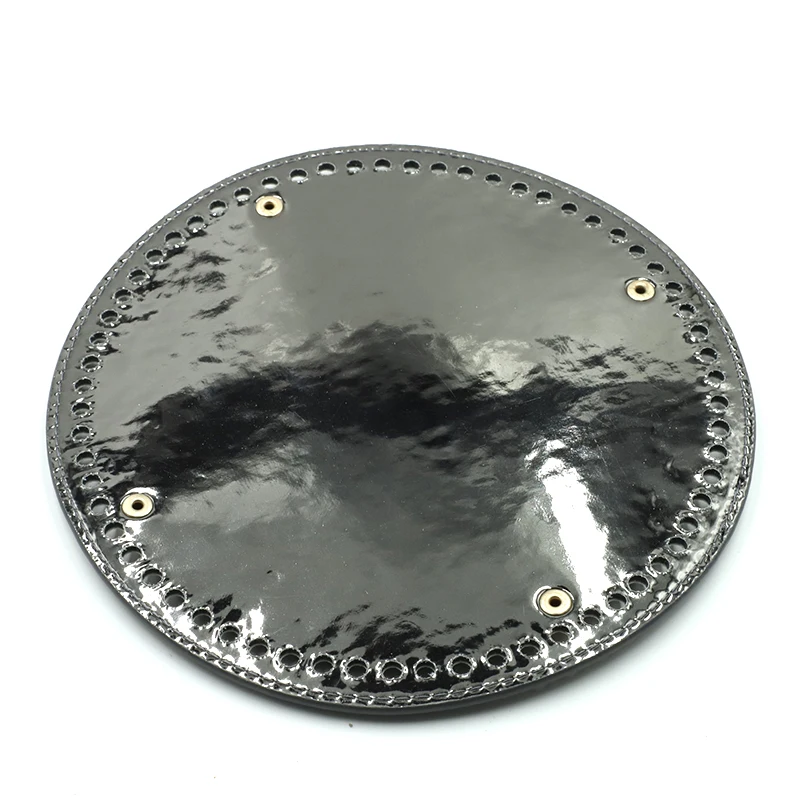 19*19cm Bag Bottoms PU Leather bag DIY Replacement Round Bottoms Rivets Screws for Bucket Bags Handbag Accessories 2019 new