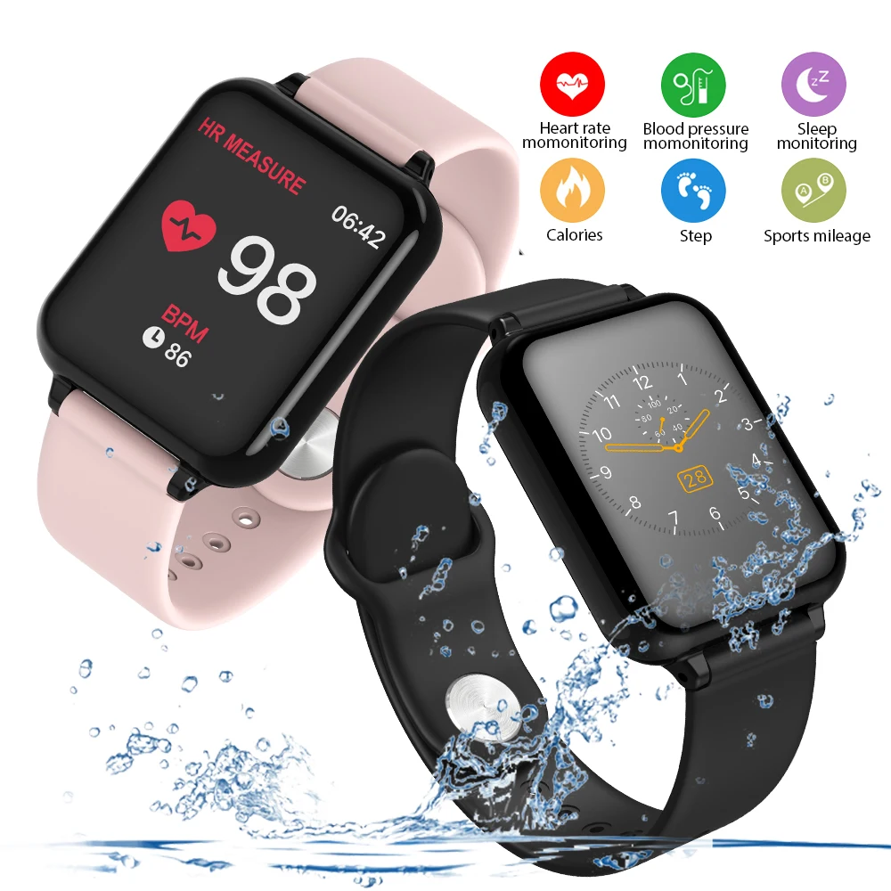 Смарт часы 2020 B57 Amazfit Gtr Bip Elogio Celular умные Mujer Amazifit Zeblaze спортивные часы|Смарт-часы| |