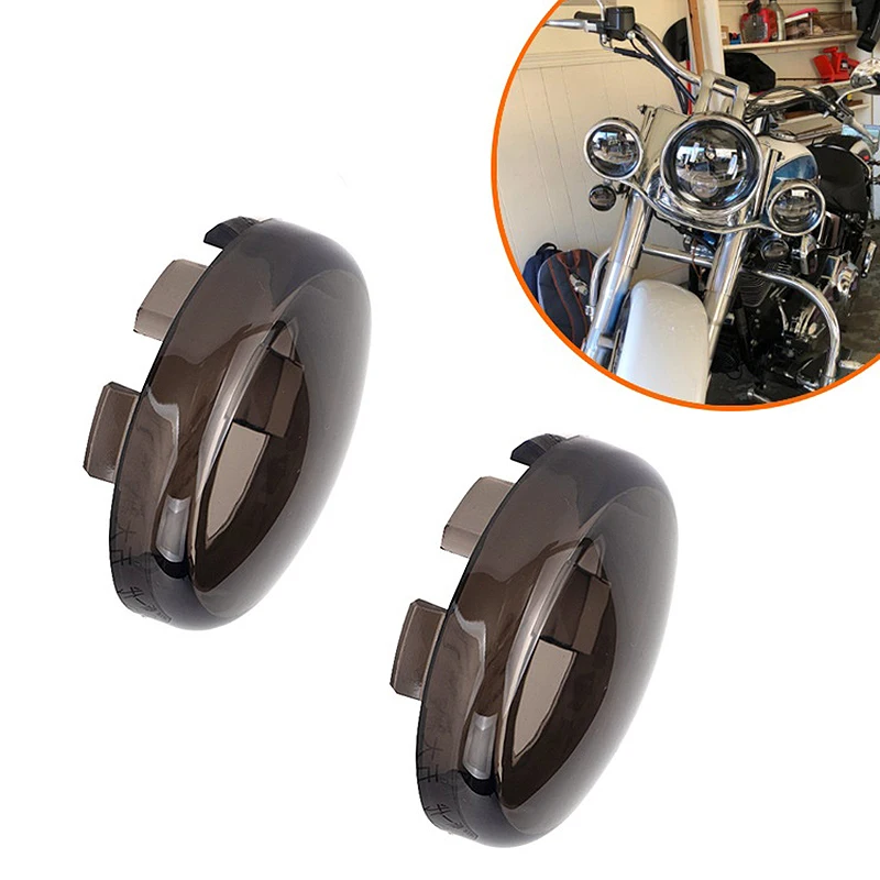 

Motorcycle Indicator Lens Cover for Turn Signal Light Cover for Dyna Softail Electra Glide Road King
