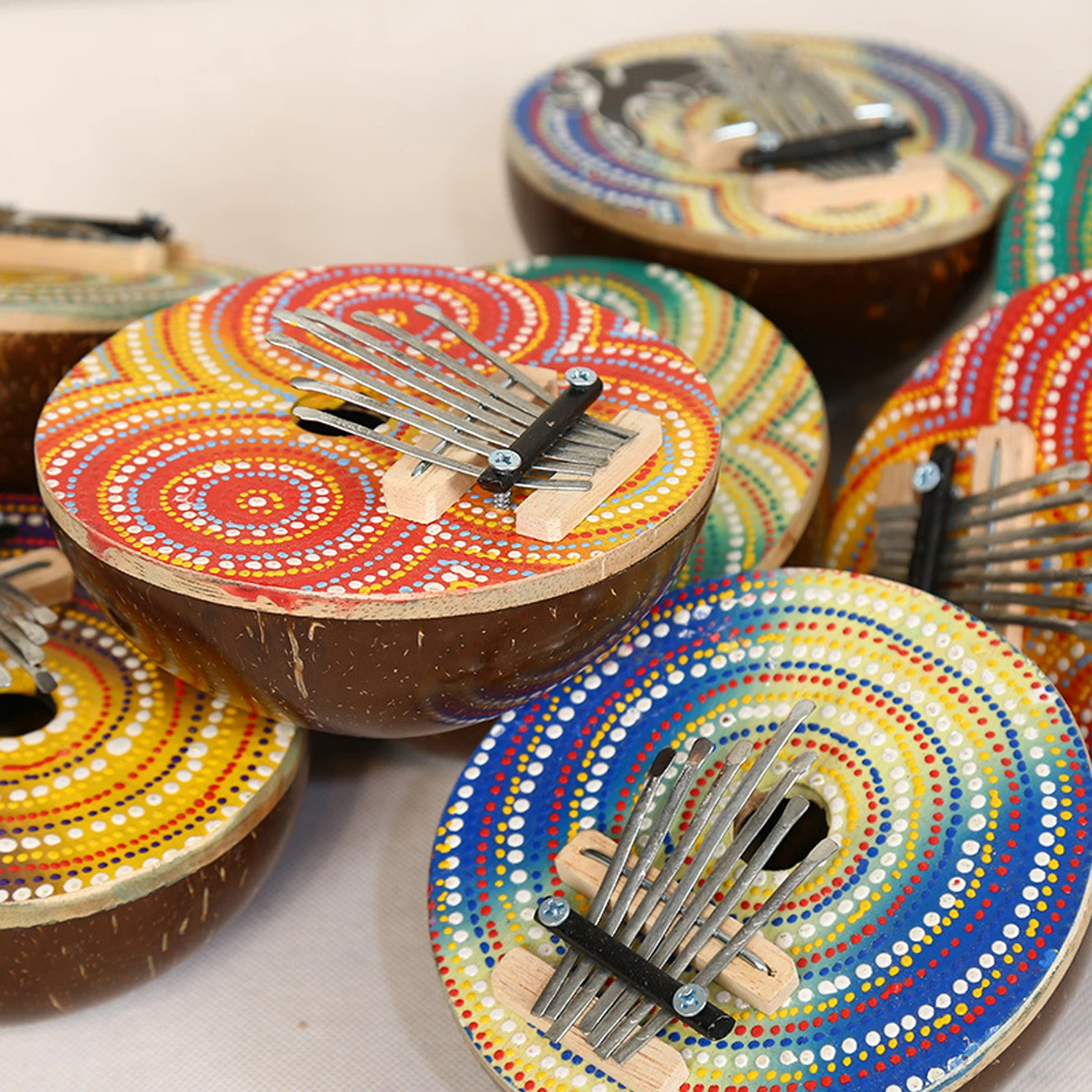 Чехол-накладка для клавиатуры с изображением кокоса 7 клавиш |