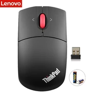 lenovo original thinkpad 0a36193 laser wireless mouse 2 4ghz 1000dpi red dot usb nano receiver for laptop pc office home using