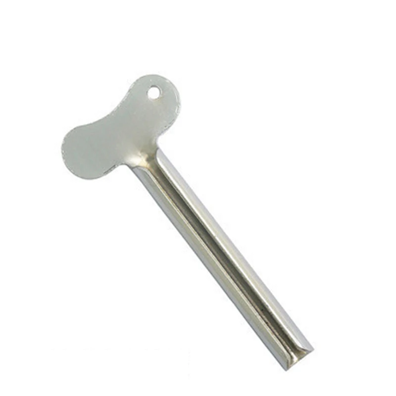 

2pcs Stainless Steel Toothpaste Squeezer Facial Cleanser Toothpaste Tube Rolling Press Squeezer Dispenser Bathroom Accessories