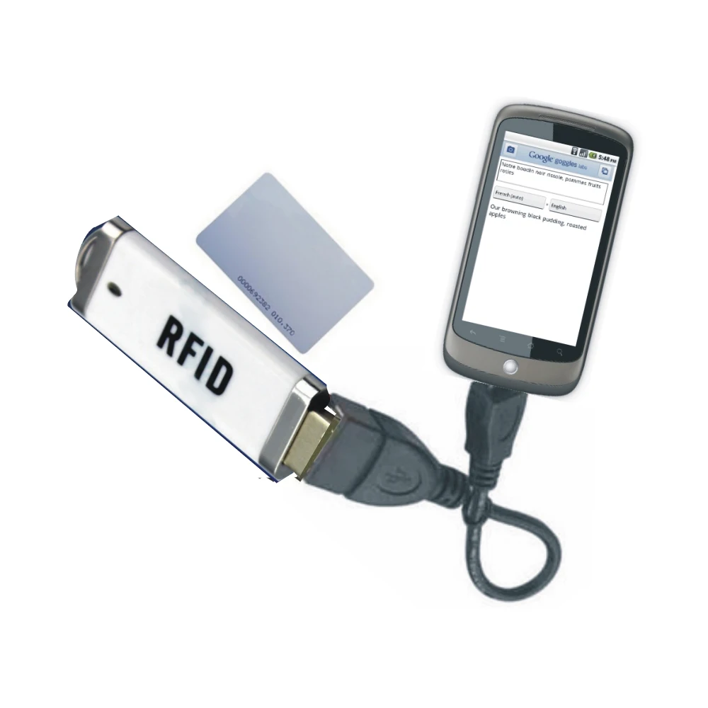 Портативный мини USB RFID ID кардридер 125 кГц воспроизведение и подключение без