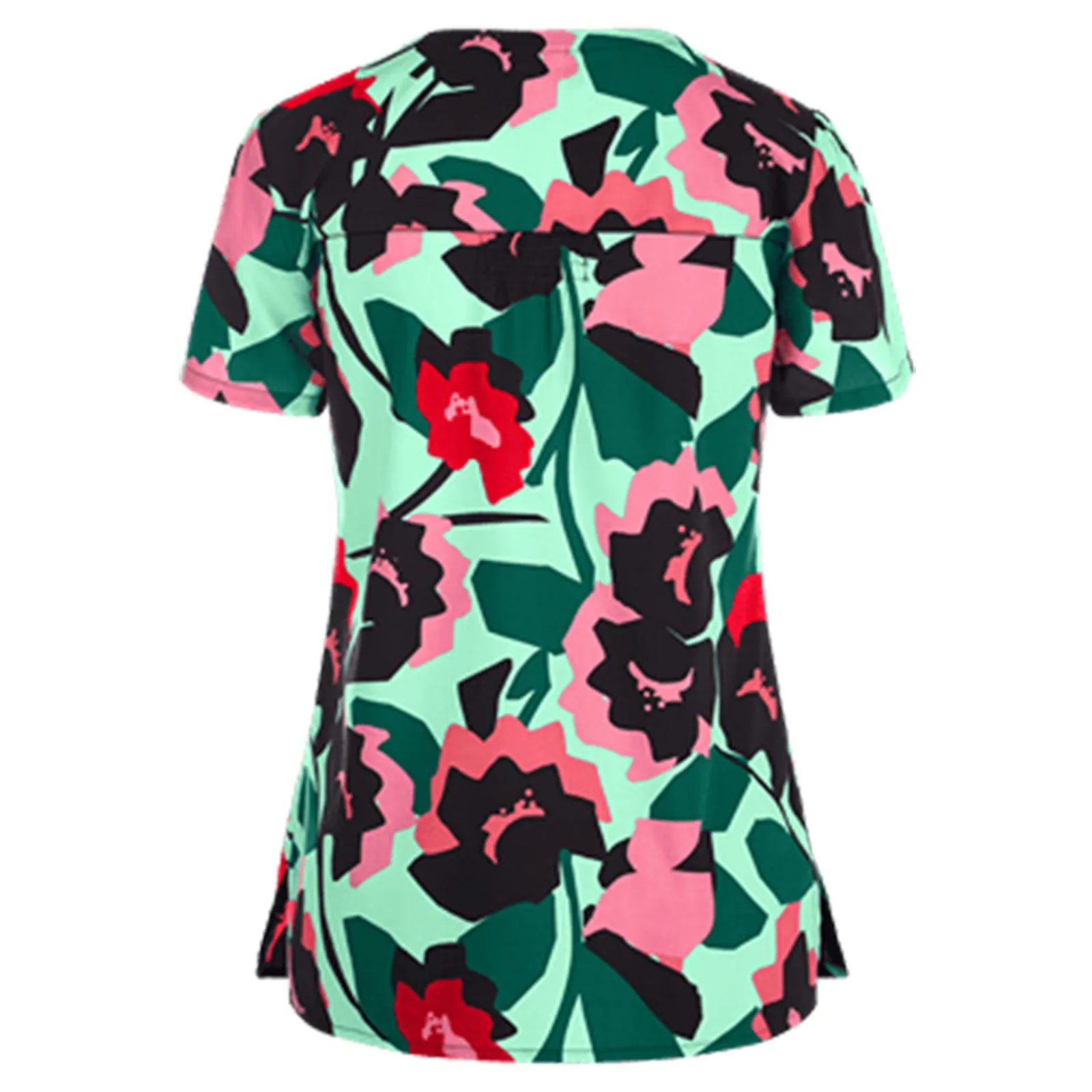 Для женщин Большие размеры скрабы Топ Голубые ботинки летние шорты с длинными