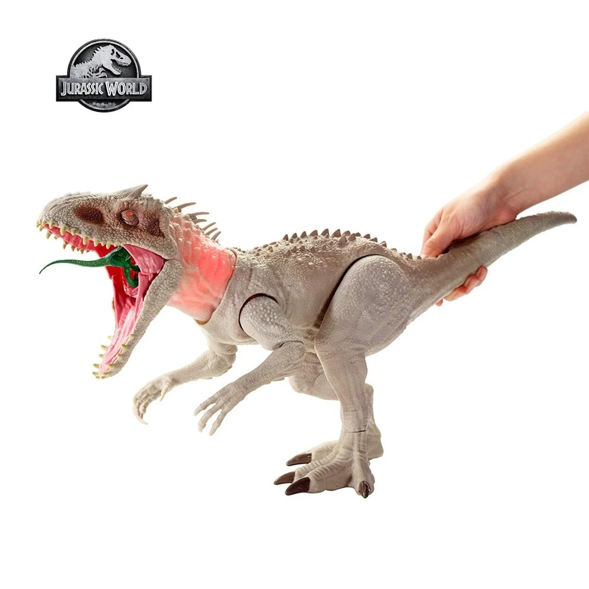 Игрушка динозавр Юрского периода мраморный Тираннозавр Рекс индоминус с