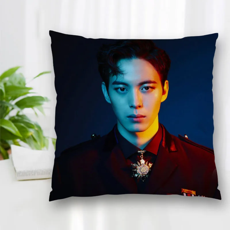 

Custom Lee Hong Bin Actor Pillow Slips Polyester Decorative Pillowcases Zipper Pillow Case Pillowcase Cover Square 40x40cm