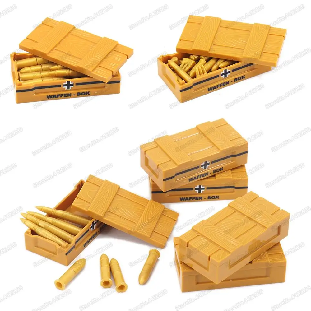 Конструктор армейский Военный WW2 фигурки спецназа Moc город мини-материал набор