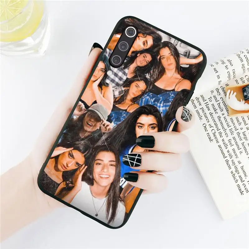 

Charli Damelio famous star Phone Cases For Xiaomi Redmi note 7 8 9 t k30 max3 9 s 10 pro lite Luxury brand shell funda coque
