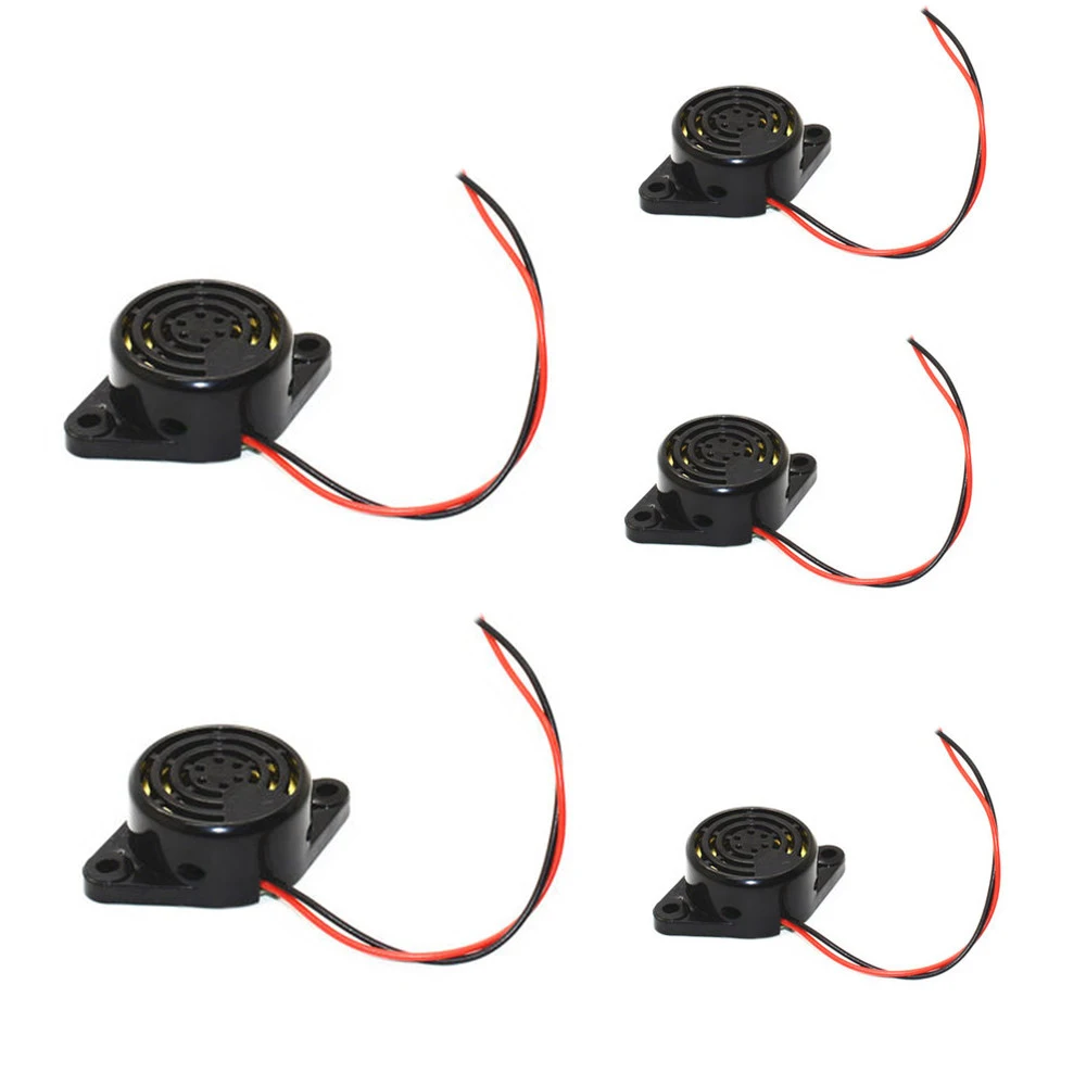 

2pcs Electronic Buzzer Beep Tone Alarm Ringer Continous Sound 3v - 24v Buzzer Electromagnetic