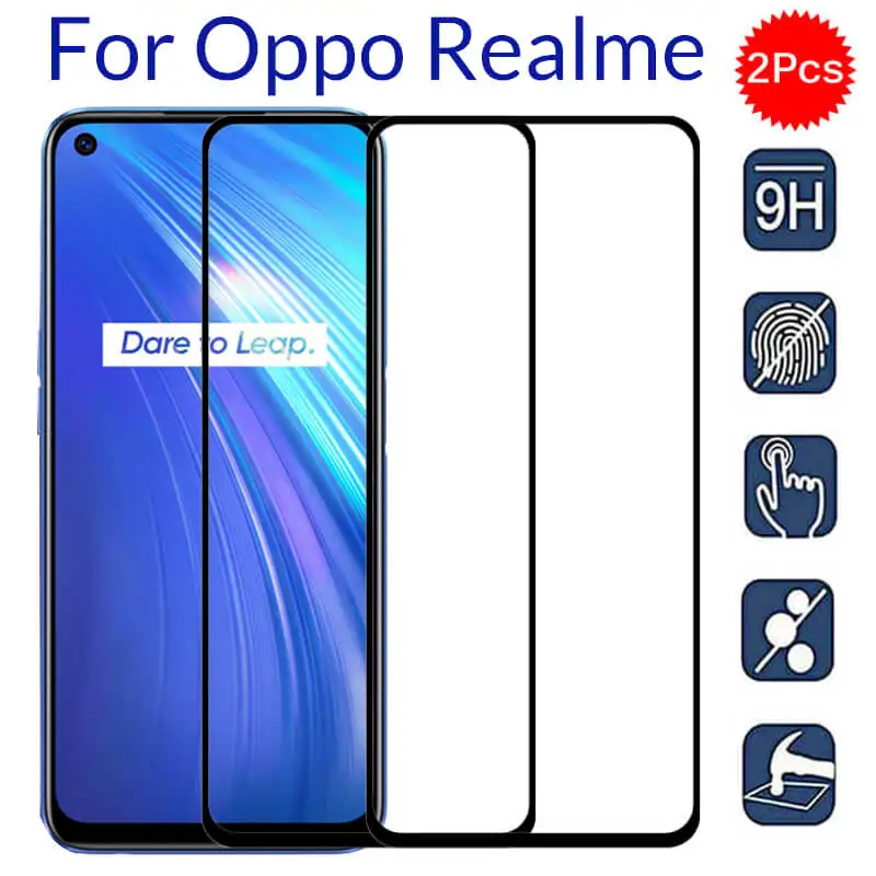 Защитное стекло для Oppo Realme 6 Pro 7 C3 пленка безопасная защита экрана Realmi 6i Reami6 Realme6 7Pro